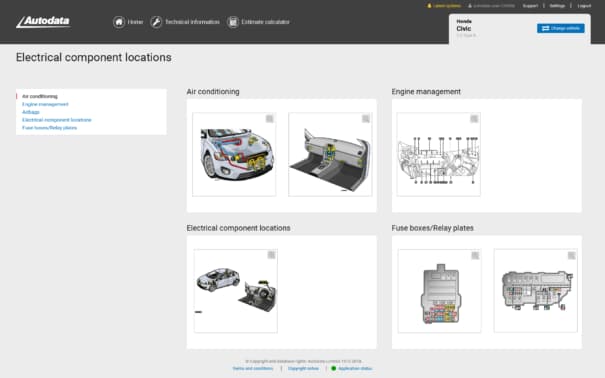 Electrical Component Locations
